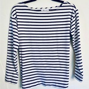 Everlane Mariner top, 100% cotton, size M.